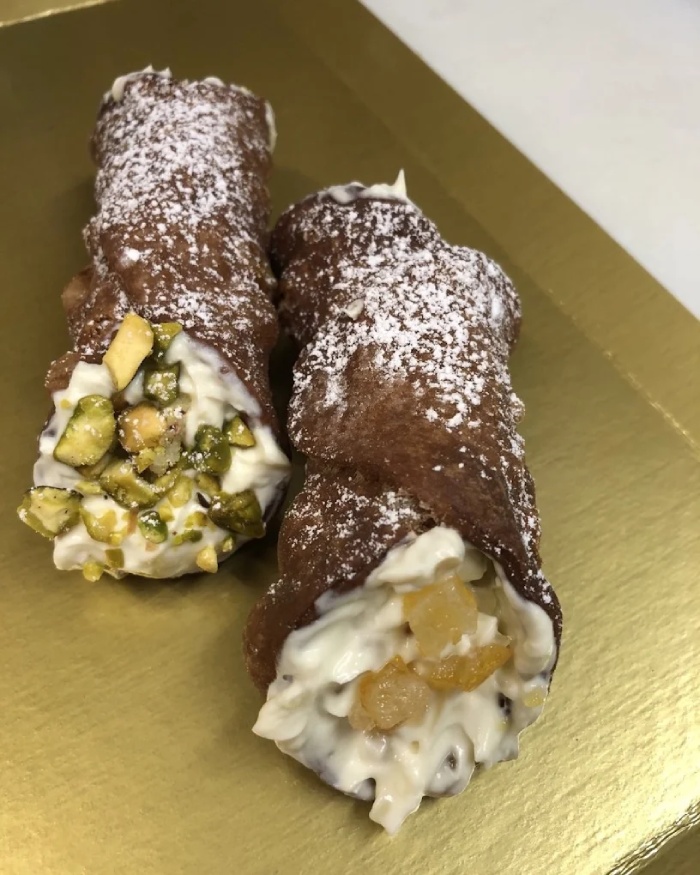 Italian On The Mound Edinburgh sicilian cannoli